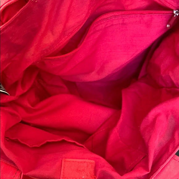 Betty Boop Red Heart Print Canvas Tote Bag Retro Y2K - Picture 8 of 16